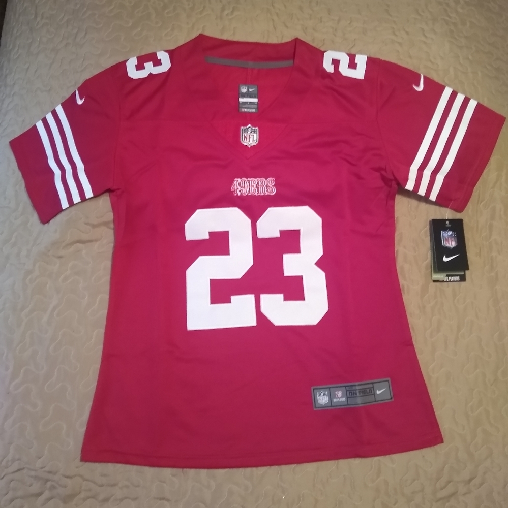 Christian McCaffrey #23 San Francisco 49ers Jersey M